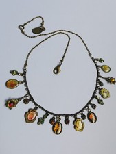 Vintage Chaine à Breloques avec strass Michal Negrin