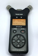 TASCAM DR-07MKII LINEAR PCM RECORDER TEAC 24bit/96kHz WAV MP3 Stereo USB