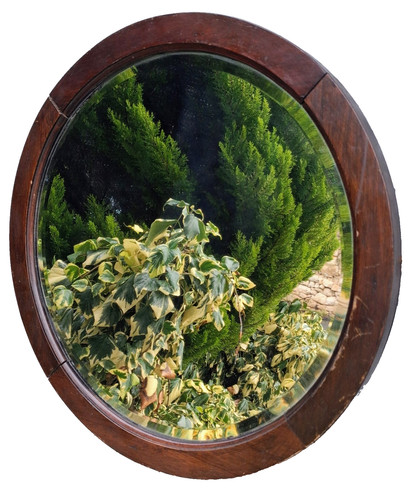 Grand miroir mural - grand,