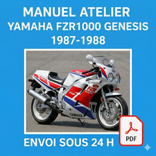 Manuel Atelier Yamaha FZR1000