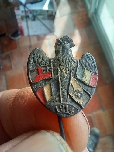 Insigne epinglette 1914 coq - insigne,