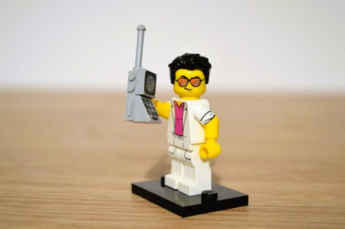 Lego mini figurine - mini-figurine, yuppie