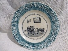 Assiette parlante rebus - parlante,