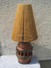 Lampe brutaliste abat-jours