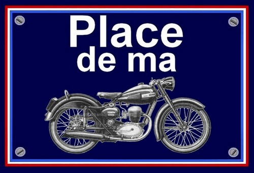 Plaque place ma terrot - plaque, de