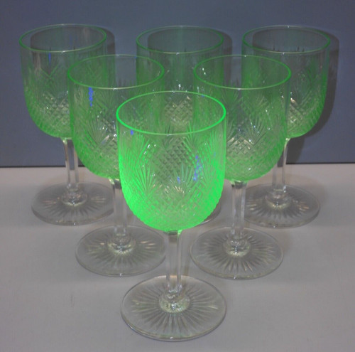 Verres pieds cristal - -6, a