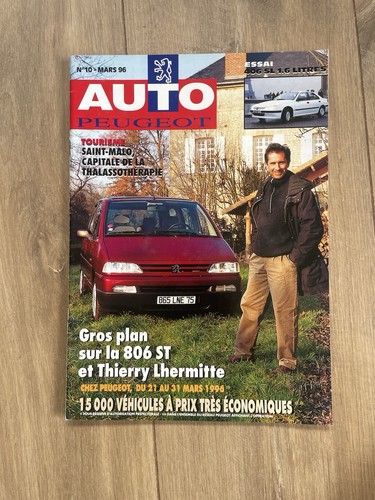 Magazine auto peugeot 10 - magazine,