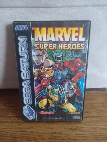 Jeux sega saturn marvel super - marvel,