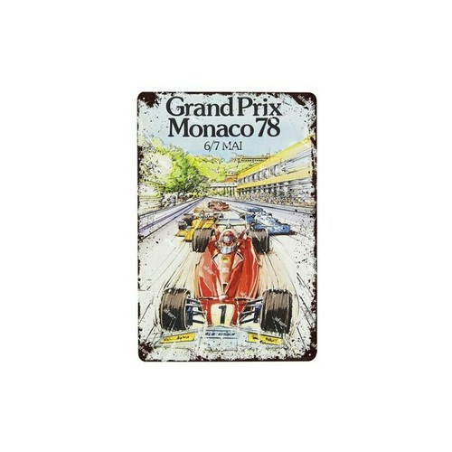 Plaque métal grand prix - plaque,