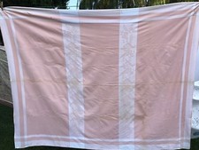 VINTAGE PEACH & WHITE FLORAL