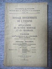 ARMANDE MAUGEIN DOSAGE