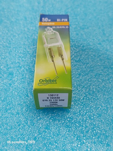 Lot ampoule halogene - de,