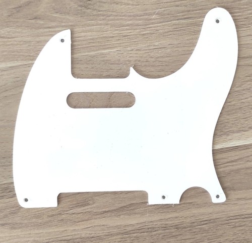 Pickguard blanc fin 060 - blanc,