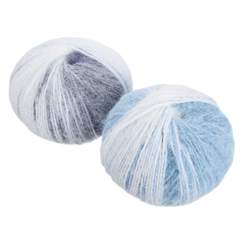 Pour wool acrylic blend long - wool,