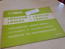 Yamaha LB50II AM AP H LB80II À LB 50 80 Chappy additif manuel atelier éd. 76