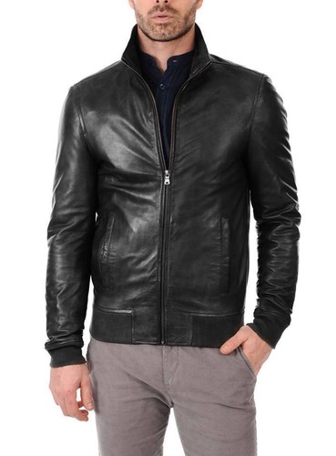 Veste cuir véritable pour - veste,