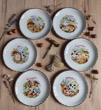 Lot assiettes à fromage - de, 6