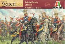ITALERI, Lanciers Polonais et Néerlandais à peindre, échelle 1/72, ITA6039