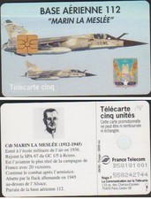 GN178 BASE AERIENNE 112 TELECARTE NEUVE AVEC SES 5  U   PUCE GEM 1995/09