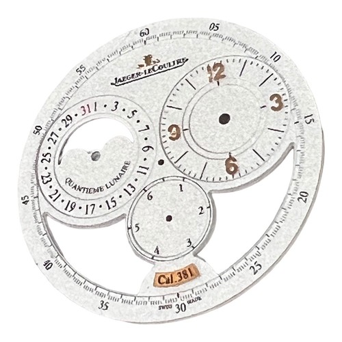 Watch dial for - dial, jaeger