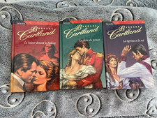 BARBARA CARTLAND - lot de 3 - LA TIGRESSE ET LE ROI - LE BAISER DEVANT LE SPHINX