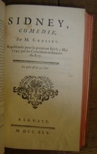 Théâtre.GRESSET. - Sidney