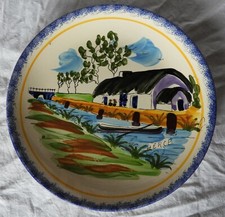 Assiette faïence de Pornic