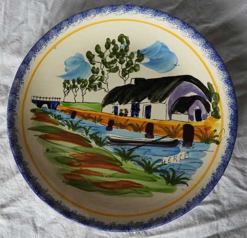 Assiette faïence pornic - faïence, de