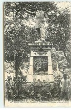 Nouvelle Cal�donie - NOUMEA - Statue Amiral Oiry - 22219