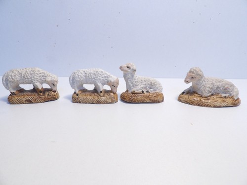 Santons devineau 4 - , moutons