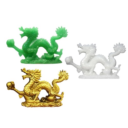Statue dragon trésors - statue, de