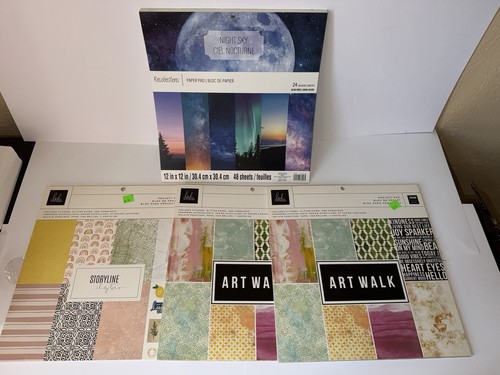 Lot scrapbook paper - lot, pads