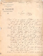 1897   VINS & SPIRITUEUX A