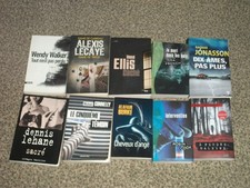 lot de 10  livres brochés