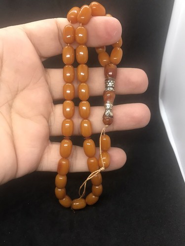 Amber misbaha tasbih prayer - amber,