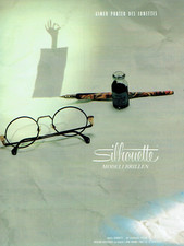 publicité Advertising 0323 1990   lunettes Silhouette Modellbrillen