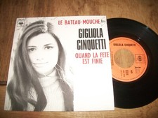 vinyle 45 tours, gigliola