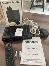 Terminal Satellite Numérique Haute Definition + Carte Fransat + Parabole 