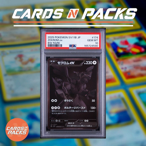 Carte pokemon zekrom - carte,