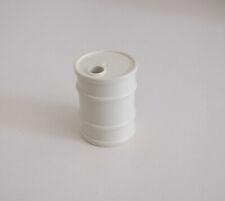 PLAYMOBIL (Z472) PORT - Bidon Fut Blanc Zone Chargement P&M 4135 3147 4314 4420