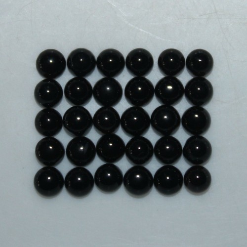 Black onyx 3mm - onyx, 6mm