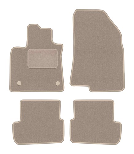 Tapis sol velours beige - de,