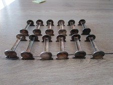 12 PORTE COUTEAUX Anciens métal argenté de RAVINET DENFERT