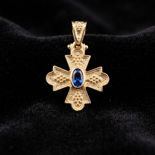 Pendentif croix byzantine