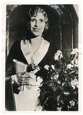 Aimée Mc Pherson, première grande prédicatrice américaine  Vintage silver Print