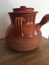 Daubière En Poterie VALLAURIS Hauteur 25 Cm