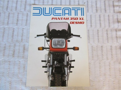 Brochure vente ducati pantah - brochure,