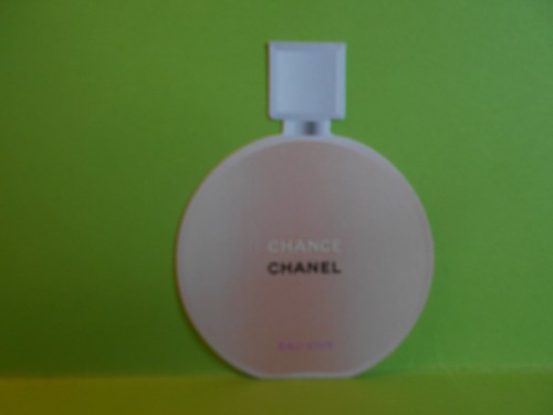 Carte publicitaire chanel - carte,