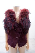Sentini Womens Fur Gilet