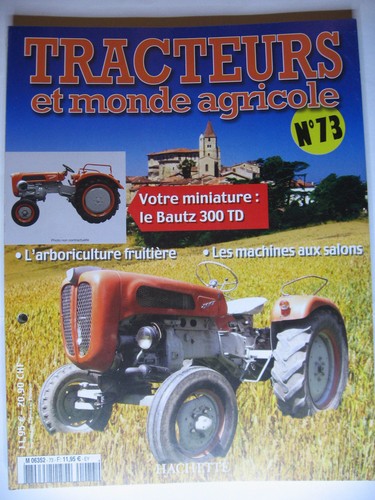 Fascicule tracteurs et - , 73